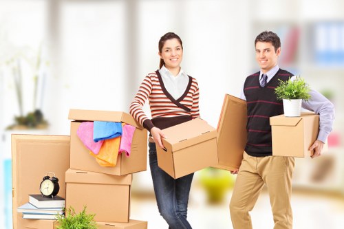 Eco-friendly packing materials used in London removals