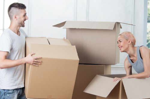 Removal London team planning an office move
